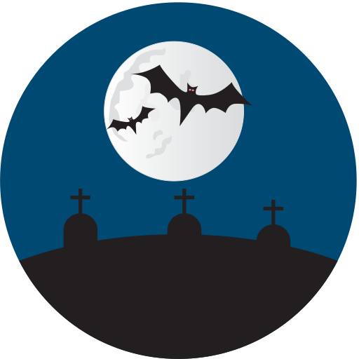 Grave yard, graves, halloween icon - Free download