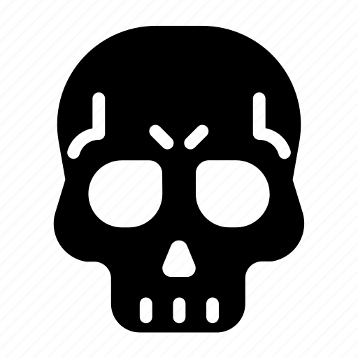 Skull, skeleton, head, death, dead, human, halloween icon - Download on Iconfinder