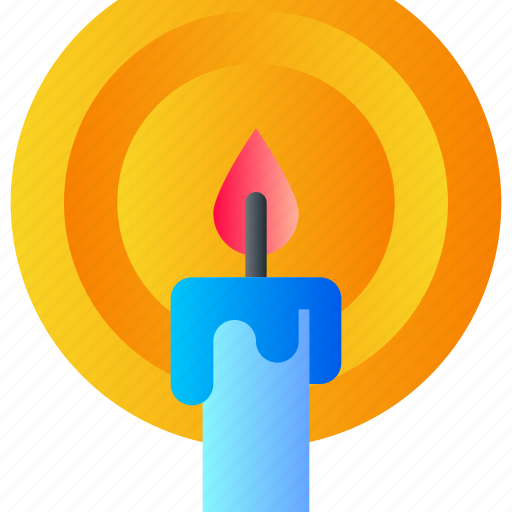 Candle, light, night icon - Download on Iconfinder