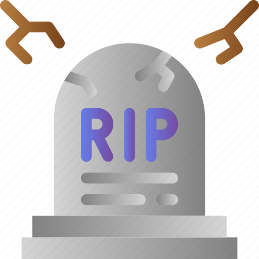 Death, grave, graveyard, halloween, rip, spooky icon - Download on Iconfinder