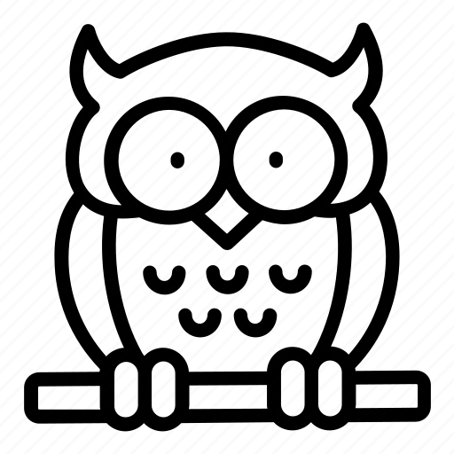 Owl, animal, bird, halloween icon - Download on Iconfinder