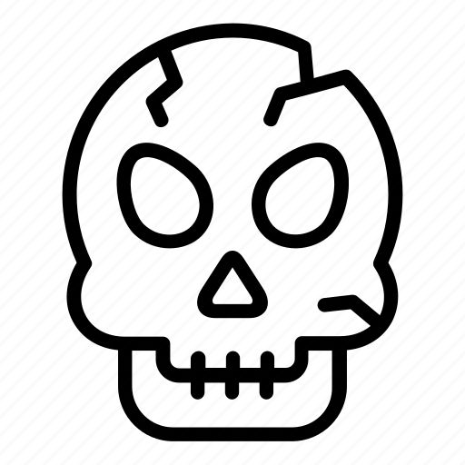 Ghost, horror, skull, bone, halloween icon - Download on Iconfinder