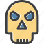 dead, halloween, skull 