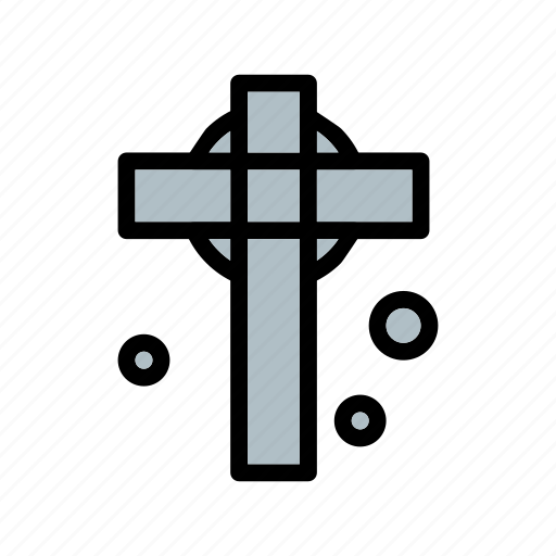 Celtic cross, cross, halloween icon - Download on Iconfinder