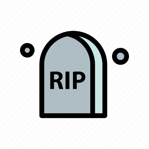 Death, grave, halloween, rip icon - Download on Iconfinder