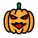 creepy, halloween, monster, pumpkin, scary