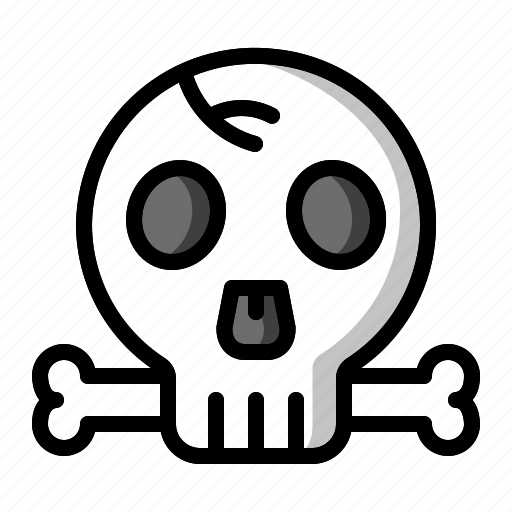 Emoji, ghost, halloween, horror, scary, skull, spooky icon - Download on Iconfinder