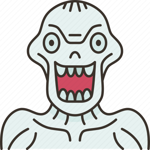 Ghoul, halloween, spooky, scary, monster icon - Download on Iconfinder