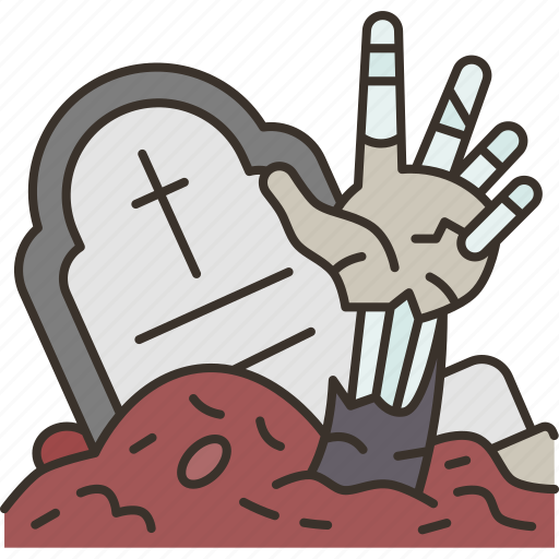 Grave, hand, halloween, spooky, creepy icon - Download on Iconfinder