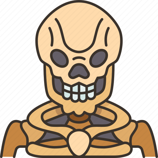 Skeleton, bones, death, halloween, spooky icon - Download on Iconfinder