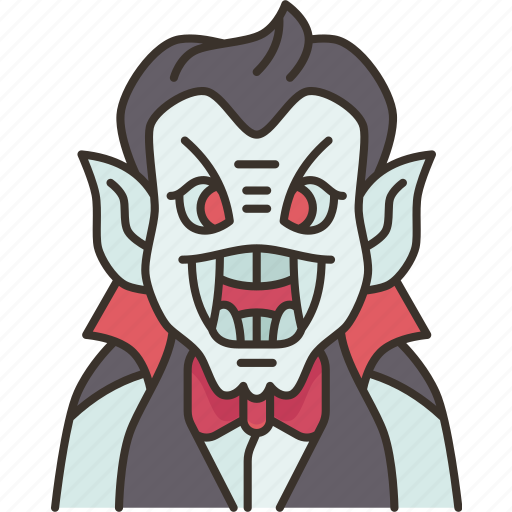 Vampire, dracula, blood, fangs, undead icon - Download on Iconfinder