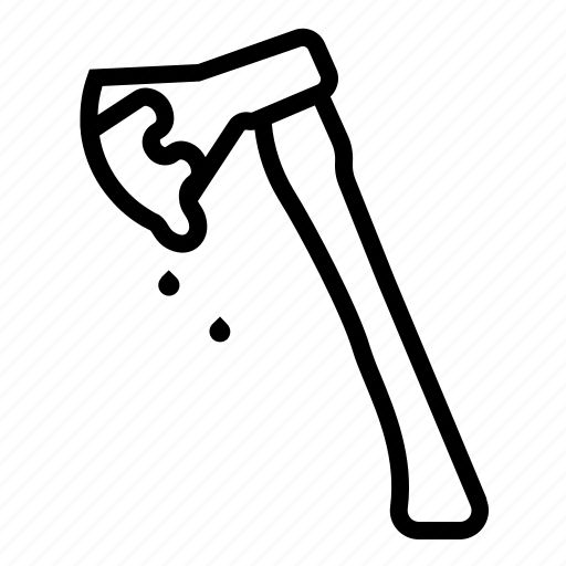 Axe, halloween, horror, lumberjack, tool icon - Download on Iconfinder