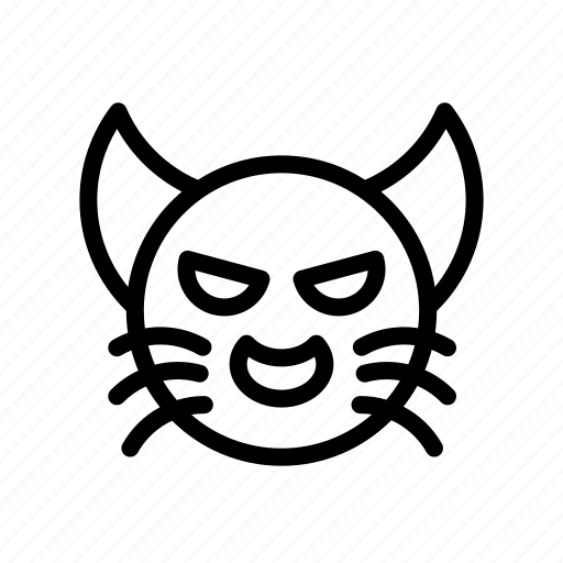 Cat, mosnter, scary, halloween icon - Download on Iconfinder