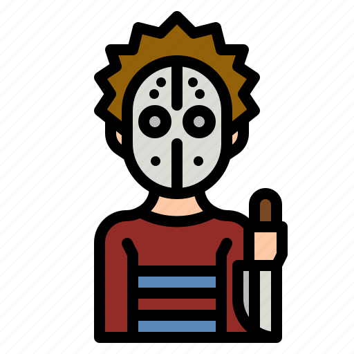 Killer, halloween, horror, error, fear icon - Download on Iconfinder