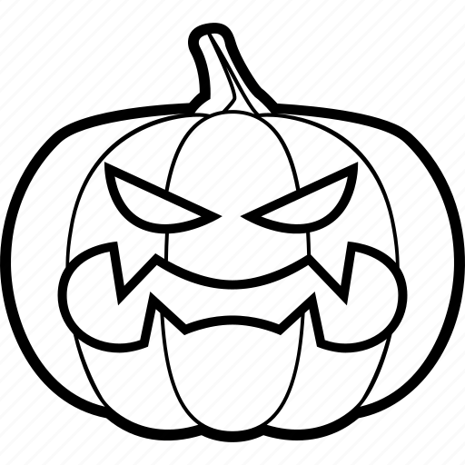 Anger, fury, halloween, pumpkin, rage icon - Download on Iconfinder
