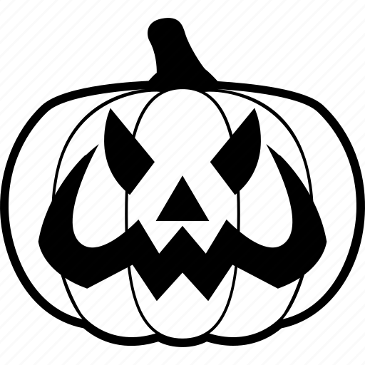Bad, evil, halloween, pumpkin, smile icon - Download on Iconfinder