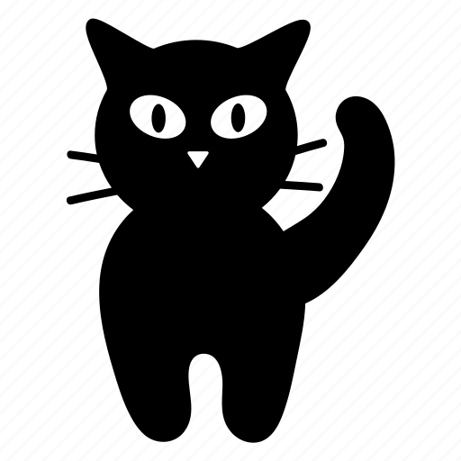 Black, cat, mystery, curse, ghost, halloween icon - Download on Iconfinder