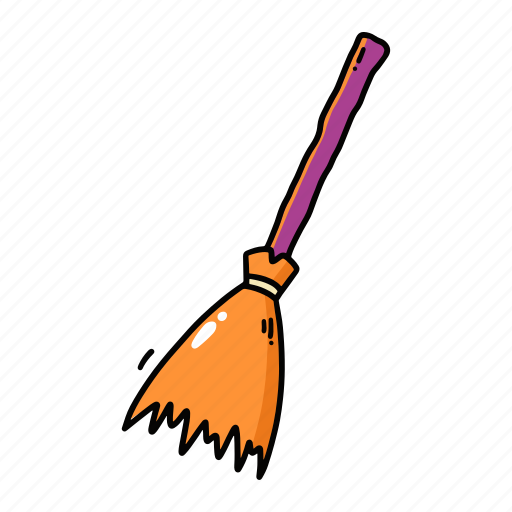Halloween, broom, witch, costume, spooky icon - Download on Iconfinder