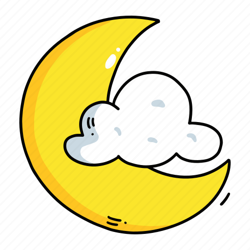 Halloween, moon, night, weather, cloud icon - Download on Iconfinder