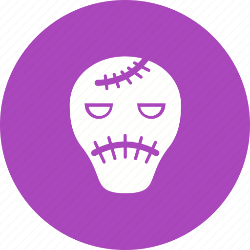 Cartoon, face, frankenstein, halloween, horror, party icon - Download on Iconfinder