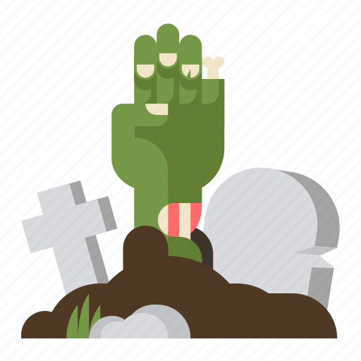 Halloween, tomb, zombie icon - Download on Iconfinder