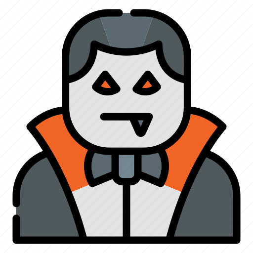 Dracula, vampire, halloween, spooky, terror, scary, character icon - Download on Iconfinder