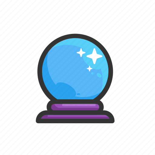 Ghost, halloween, horror, magic ball, scary, spooky icon - Download on Iconfinder