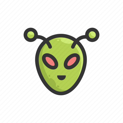Alien, ghost, halloween, horror, scary, spooky icon - Download on Iconfinder