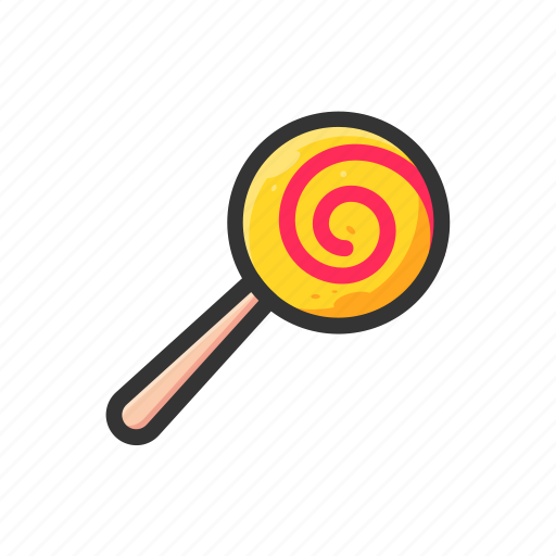 Candy, dessert, food, halloween, lollypop, scary, sweet icon - Download on Iconfinder