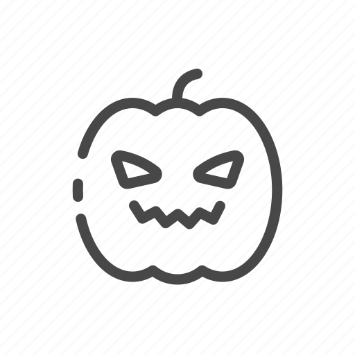 Creepy, halloween, pumpkin, scary, spooky icon - Download on Iconfinder