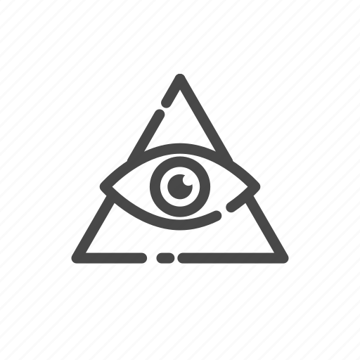 Eye, halloween, illuminati, scary, search, view icon - Download on Iconfinder