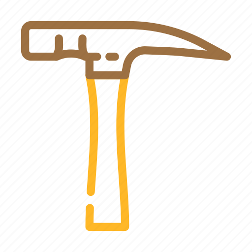 Brick, hammer, tool, construction, carpentry, wood icon - Download on Iconfinder