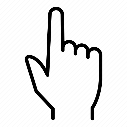 Hand, finger, palm, arm, point icon - Download on Iconfinder