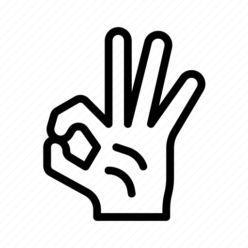 Ok, finger, hand, kwait, perfect icon - Download on Iconfinder