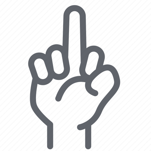 Dislike, fingers, fuck, fuckyou, gesture, hand, hate icon - Download on Iconfinder