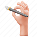 holding, pen, gesture, pose, hand holding, finger, hand icon, pencil, draw 