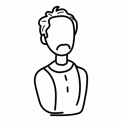 Male, man, masculine, mustache boy, person icon - Download on Iconfinder