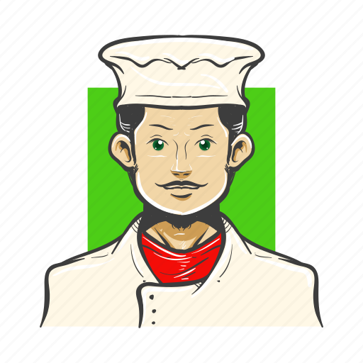 Avatar, avatars, baker, chef, cook, man icon - Download on Iconfinder