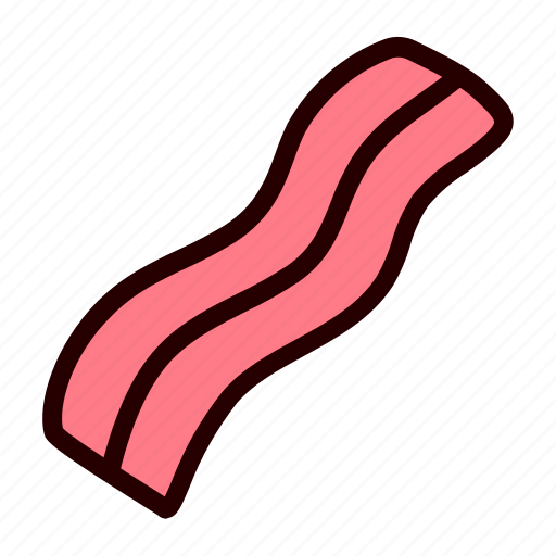 Bacon, doodle, cartoon, food icon - Download on Iconfinder