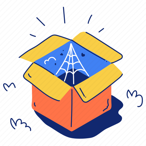 Empty, empty states, delivery, logistic, package, box, open illustration - Download on Iconfinder