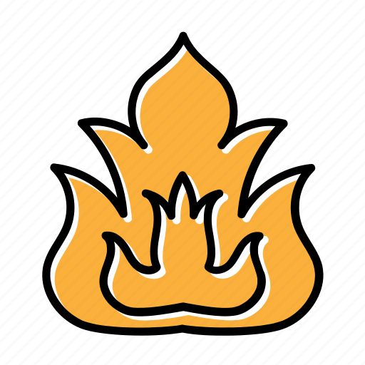Burn, ecology, fire, flame, hot, light, nature icon - Download on Iconfinder