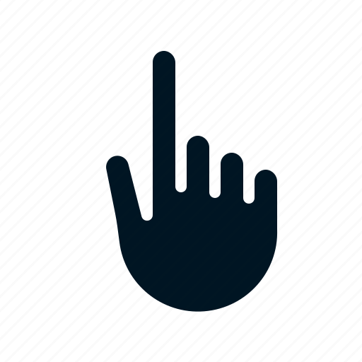 Click, cursor, finger, gesture, hand icon - Download on Iconfinder