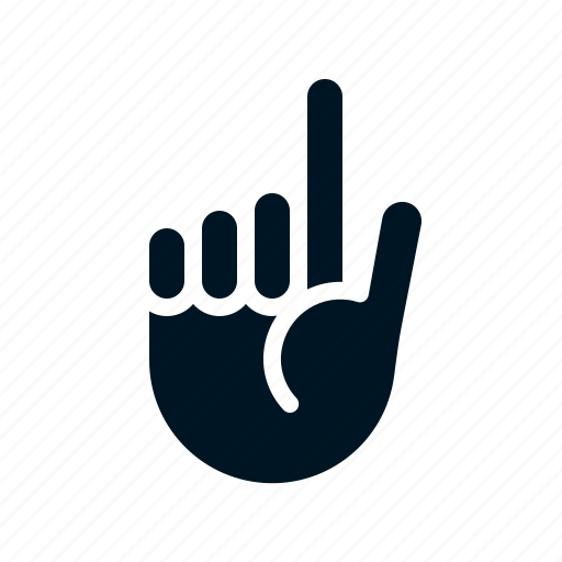 Finger, gesture, hand, index icon - Download on Iconfinder