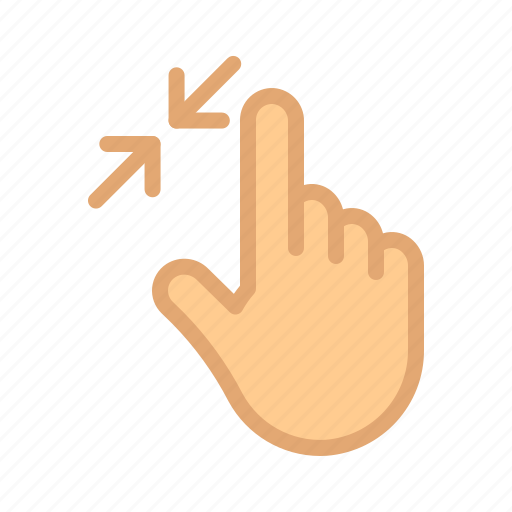 Finger, gesture, hand, out, pinch, zoom icon - Download on Iconfinder