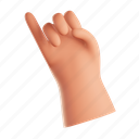 pinky, hand, gesture, sign language, hands 