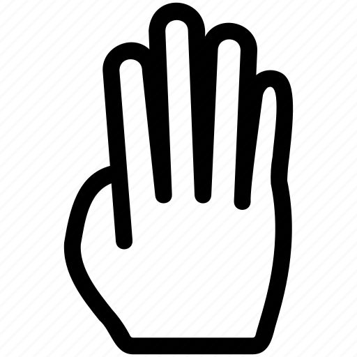 Hand, gesture icon - Download on Iconfinder on Iconfinder