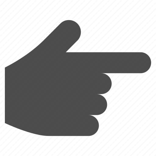 Choice, direction, gesture, hand, point, pointer, index finger icon - Download on Iconfinder