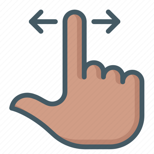 Back, forth, gesture, hand, slide, arrows icon - Download on Iconfinder