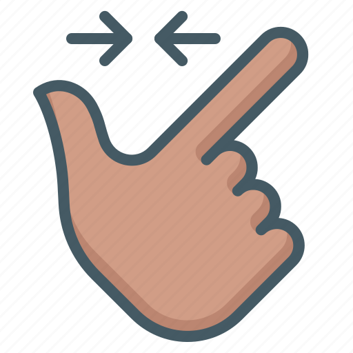 Gesture, hand, pinch icon - Download on Iconfinder