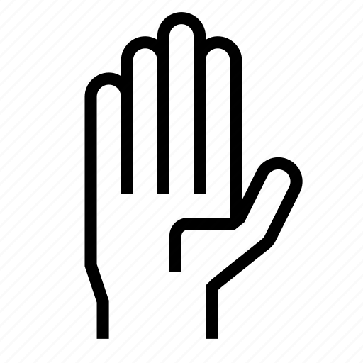 Gesture, hand, palm, slap icon - Download on Iconfinder